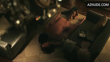 Sex on the floor with bare ass