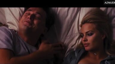 Margot fucked in bed with dirty talk