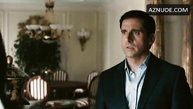 Anne Hathaway in bathrobe and underwear