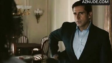 Anne Hathaway in bathrobe and underwear