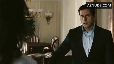 Anne Hathaway in bathrobe and underwear