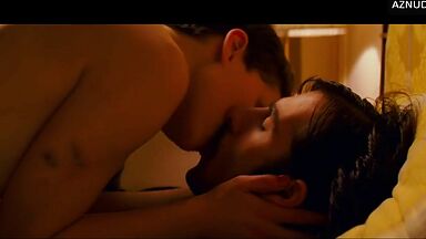 Hot kisses in a hotel room