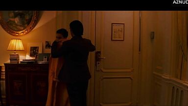 Hot kisses in a hotel room