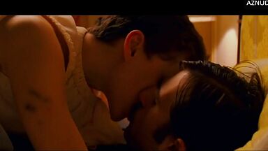 Hot kisses in a hotel room