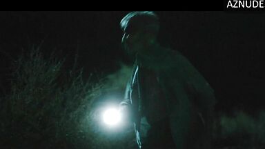 Margot Robbie caught swimming in the lake