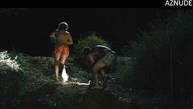 Margot Robbie caught swimming in the lake