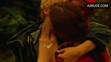 Maximum excitement in the forest with a black man