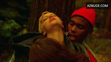 Maximum excitement in the forest with a black man