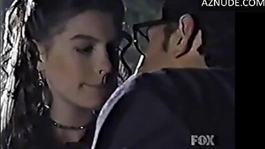 French kiss with Anne Hathaway