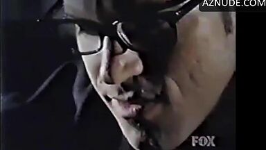 French kiss with Anne Hathaway