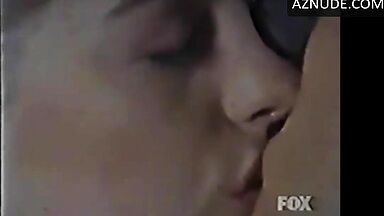 French kiss with Anne Hathaway