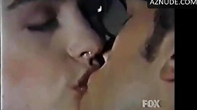 French kiss with Anne Hathaway