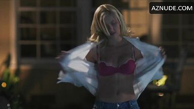 In their underwear they want to jump in the pool