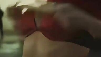 Margot Robbie gets dressed