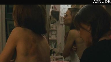 Undressed in her own home