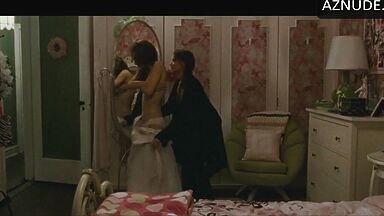 Undressed in her own home