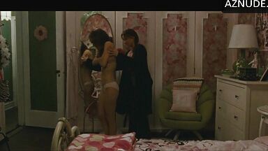 Undressed in her own home