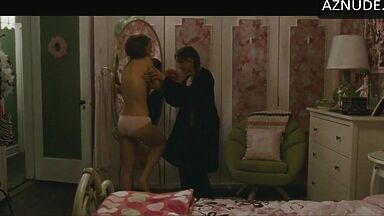 Undressed in her own home