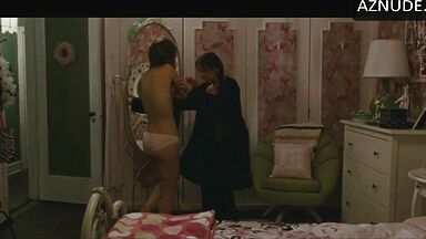 Undressed in her own home