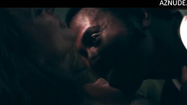 Natalie makes love to a black man