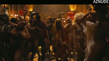 Hot dancing scene