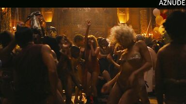 Hot dancing scene