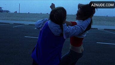 Anne Hathaway fighting