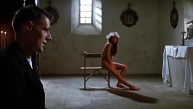 Laurence Treil and Kathy Kriegel nude in La Vouivre (1989)