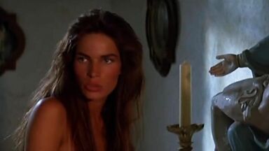 Laurence Treil and Kathy Kriegel nude in La Vouivre (1989)