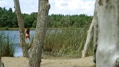 Laurence Treil and Kathy Kriegel nude in La Vouivre (1989)