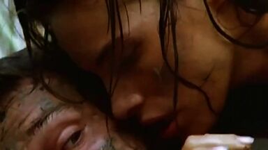 Laurence Treil and Kathy Kriegel nude in La Vouivre (1989)