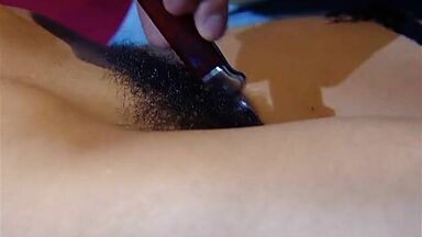 Taking advantage of the hot brunette