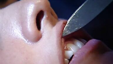 Taking advantage of the hot brunette