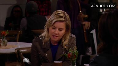 Passionate kiss with a blonde