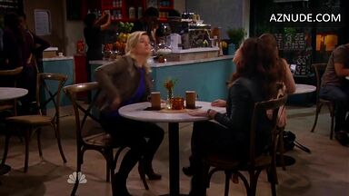 Passionate kiss with a blonde