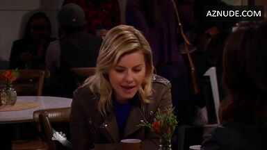 Passionate kiss with a blonde