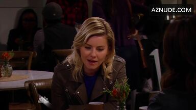 Passionate kiss with a blonde