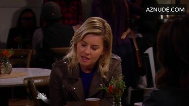 Passionate kiss with a blonde