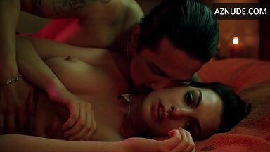 Brunette is almost fucked by a Mexican