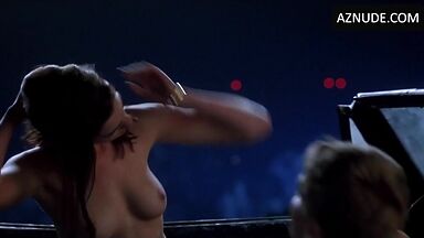 Anne Hathaway  Havoc getting ready to suck her in the backseat