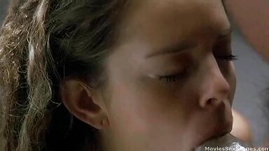 Teen sucking the old guy