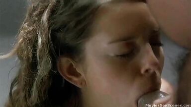 Teen sucking the old guy