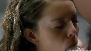 Teen sucking the old guy