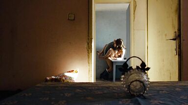 Tihana Lazović blowing in The High Sun