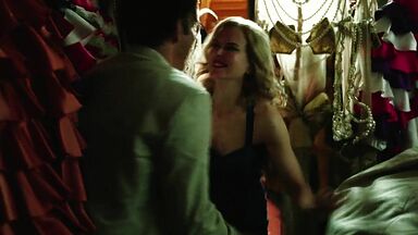 Crazy sex in the wardrobe