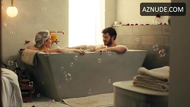 She loves to take a bubble bath