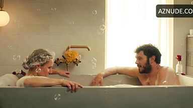 She loves to take a bubble bath