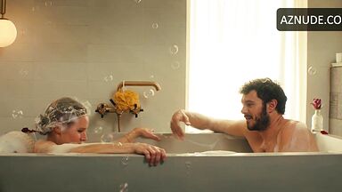 She loves to take a bubble bath