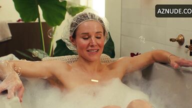 She loves to take a bubble bath