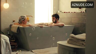 She loves to take a bubble bath